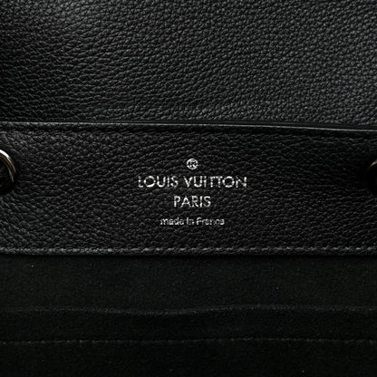 Louis Vuitton Calfskin Lockme Backpack Black 6 of 14