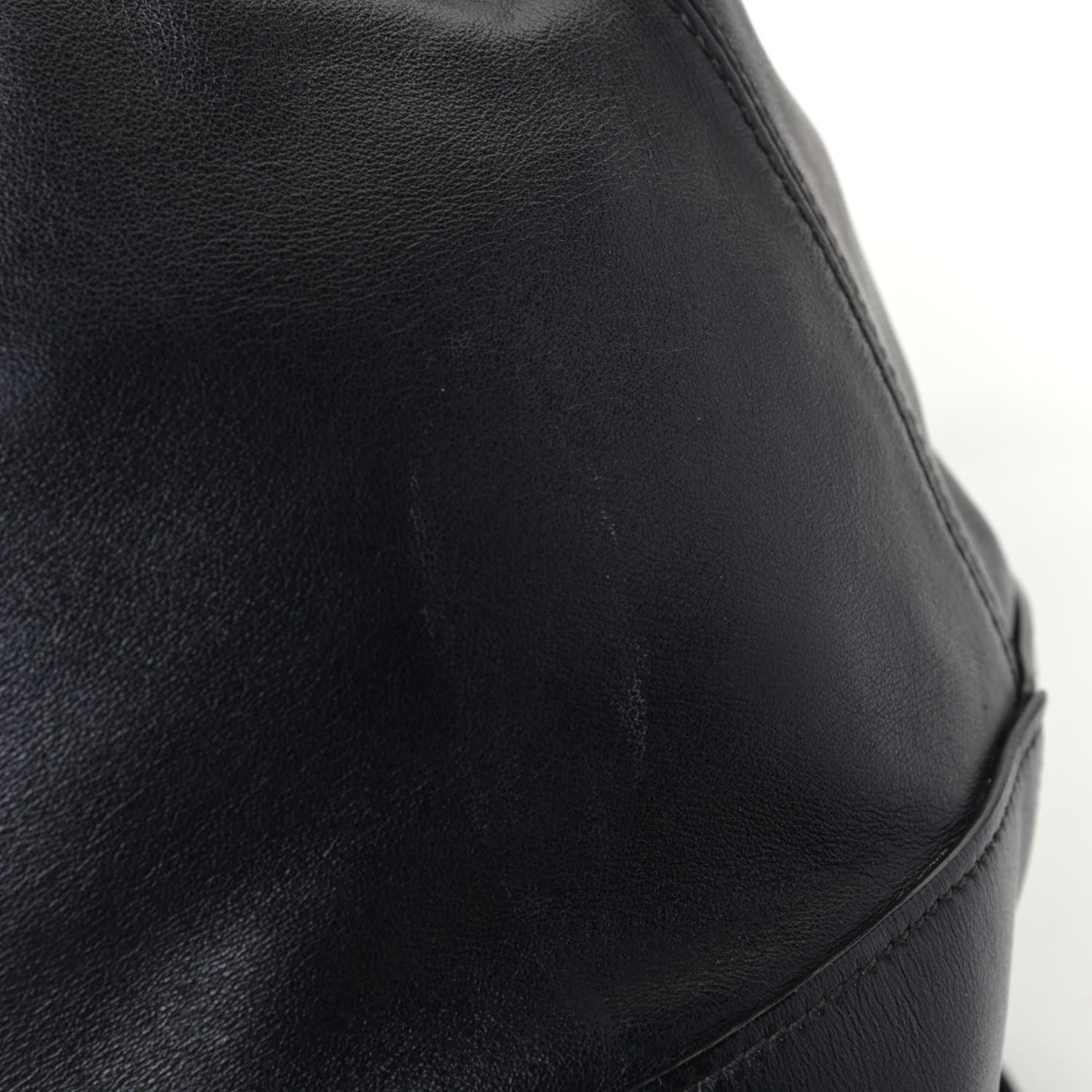 Soft Calf Bucket Bag Black