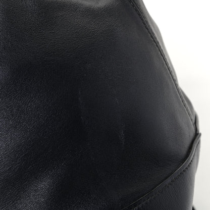Prada Soft Calf Bucket Bag Black 5 of 6