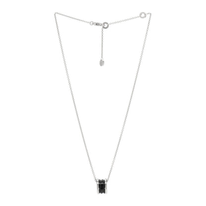 Bulgari Sterling Silver Ceramic Save The Children Pendant Necklace 2 of 3
