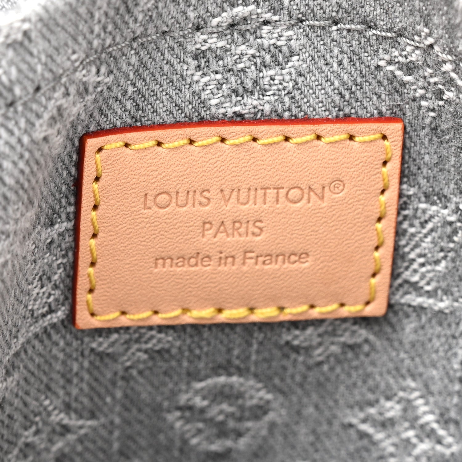 Louis Vuitton Monogram Denim Speedy Soft 30 Washed Gray 6 of 9