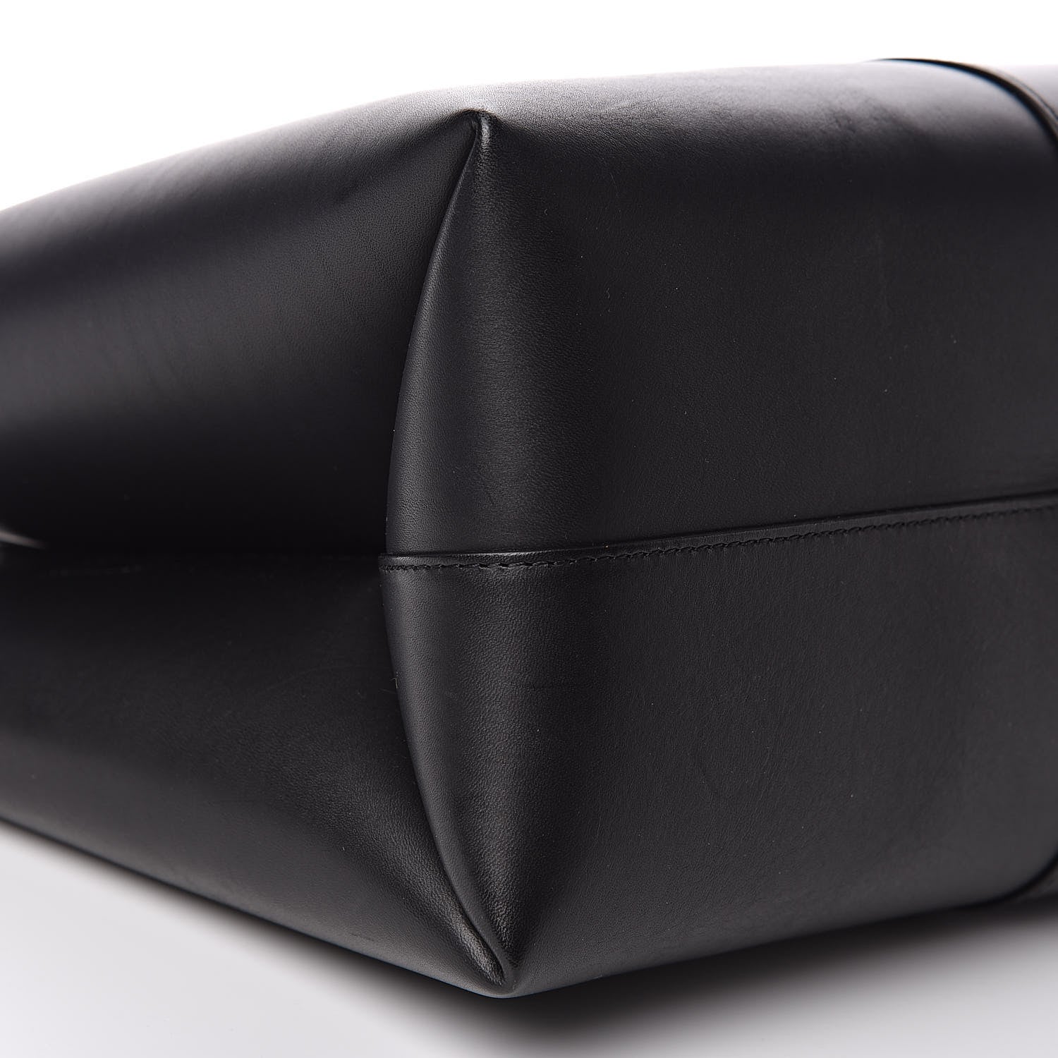 Mansur Gavriel Calfskin Mini Folded Bag Black 7 of 9