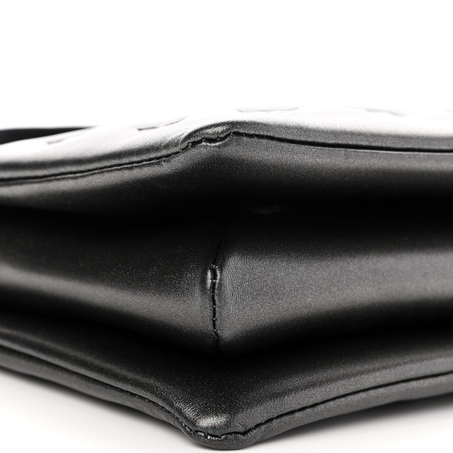 Lambskin Embossed Monogram Coussin PM Anthracite