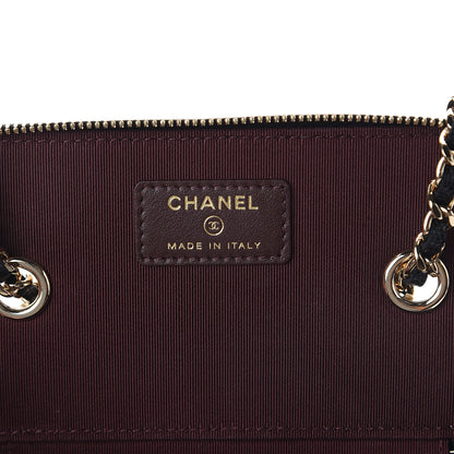 Chanel Caviar Quilted Small Vanity Case With Chain Black 5 of 9
