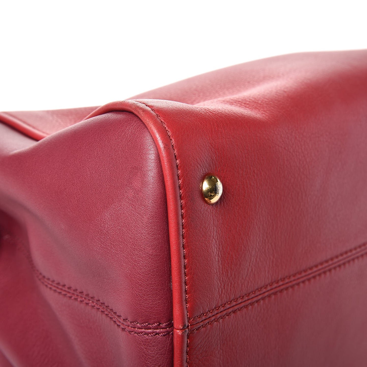 Vitello Capra Alabama Colorblock Large Chameleon Tote Ciliegia Bordeaux Ruby