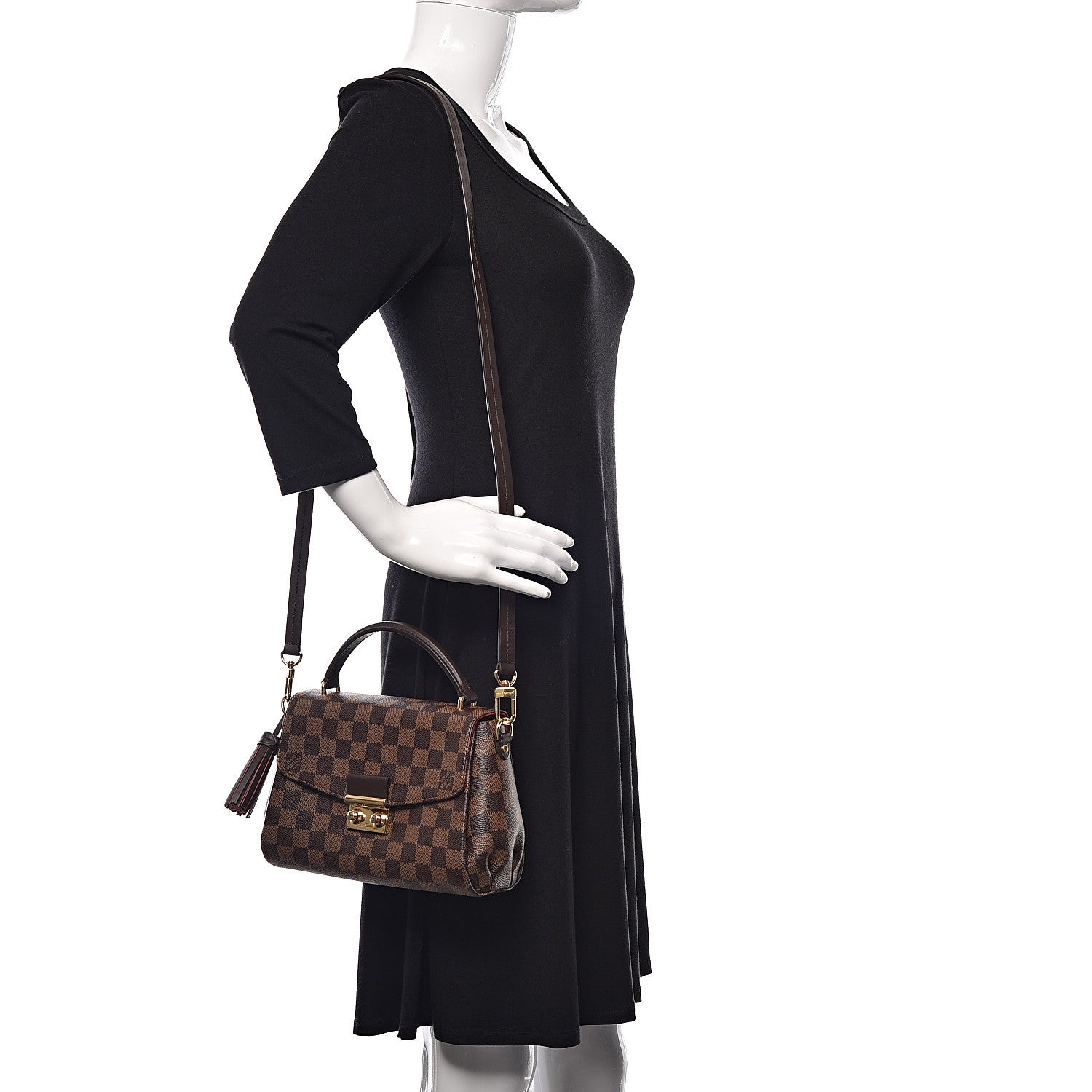 Louis Vuitton Damier Ebene Croisette 2 of 10