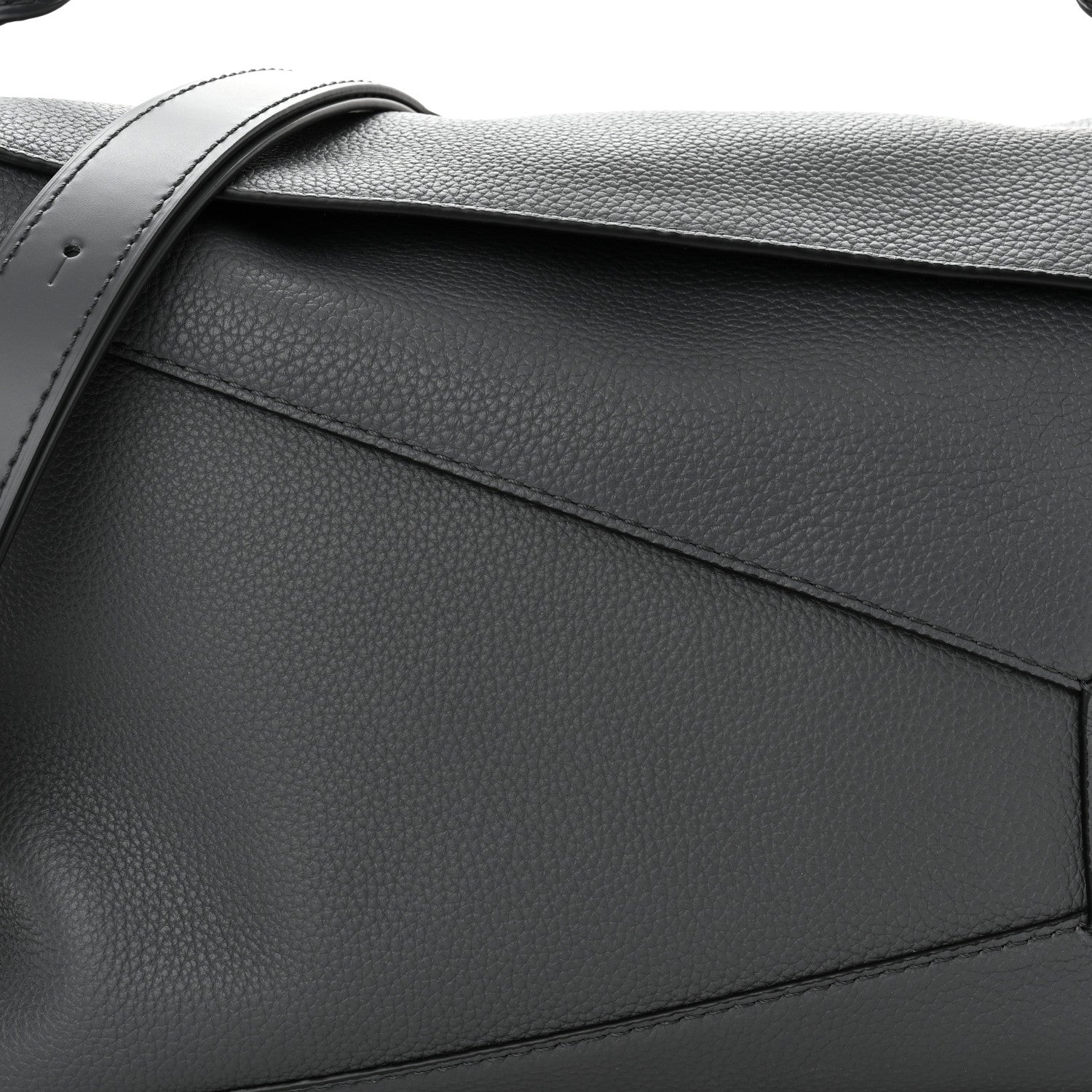 Loewe Calfskin Large Puzzle Bag Anthracite 7 of 9