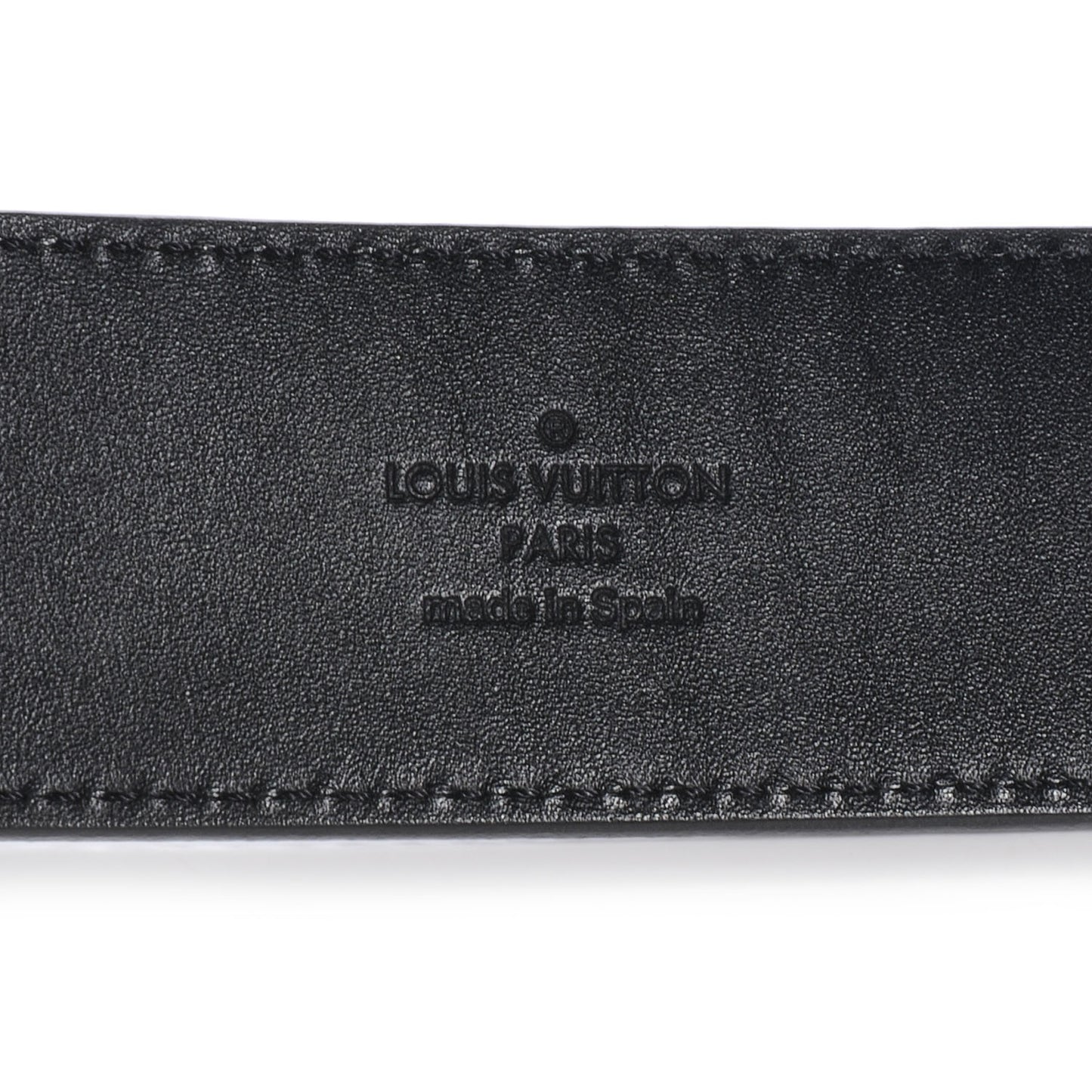 Damier Graphite LV Initiales Belt 90 36