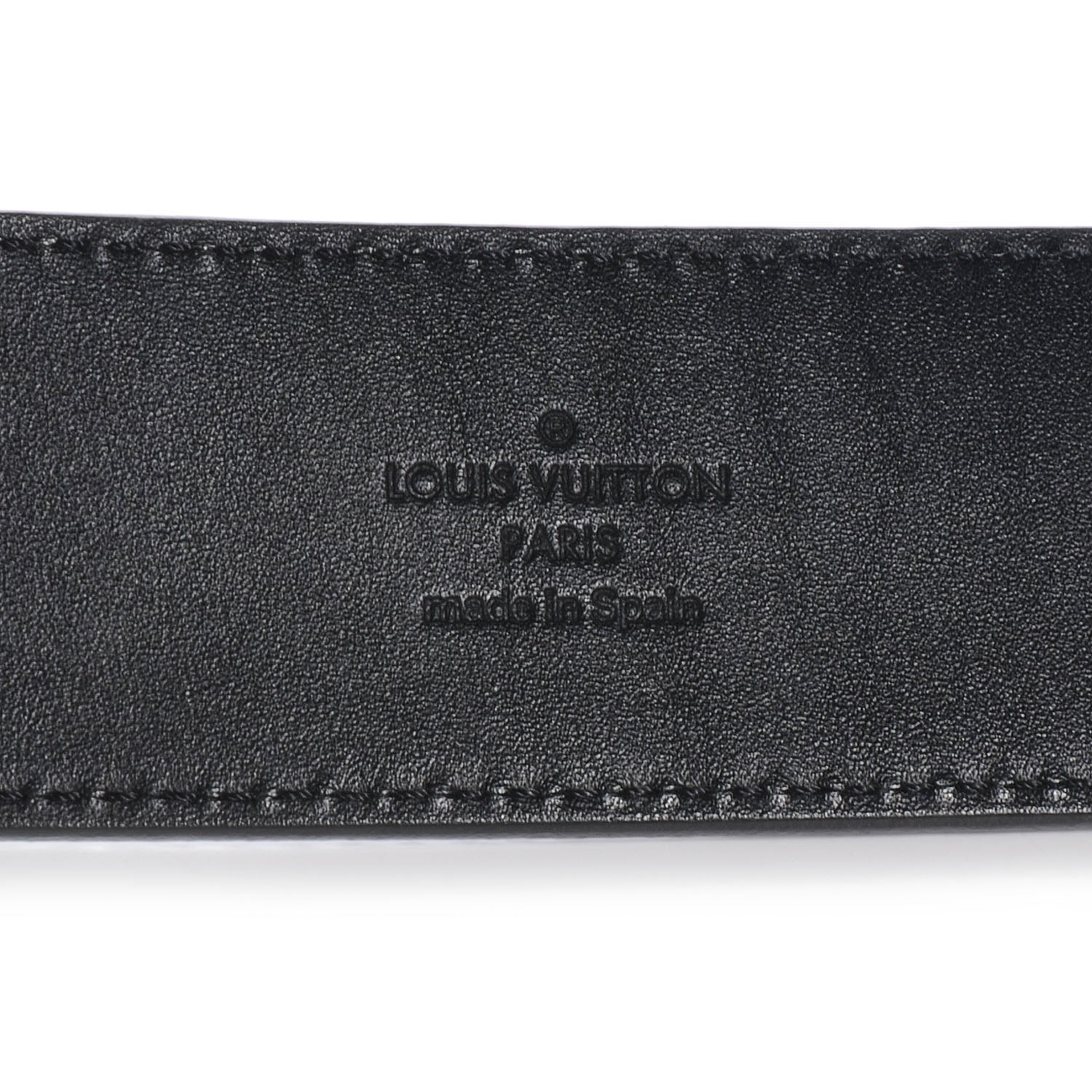 Louis Vuitton Damier Graphite LV Initiales Belt 90 36 4 of 6