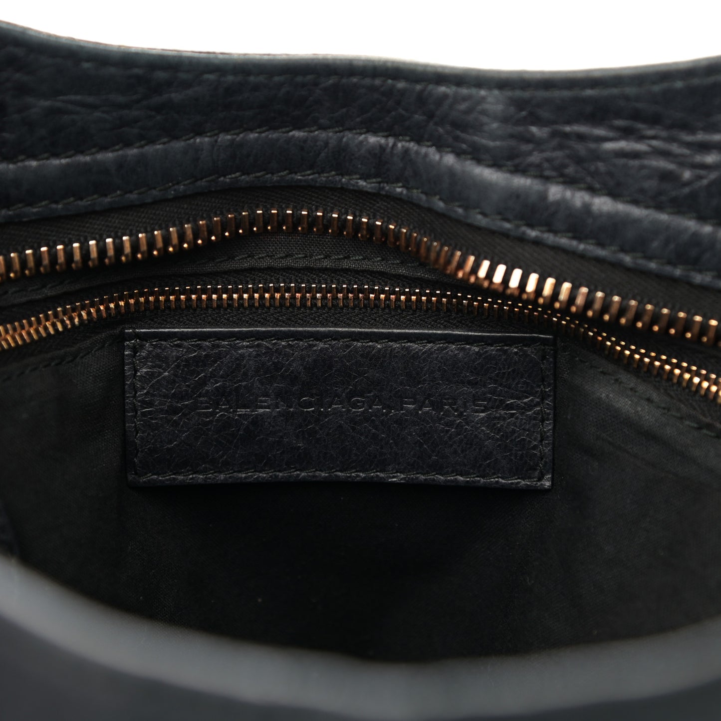 Agneau Giant 21 Rose Gold Hardware City Black