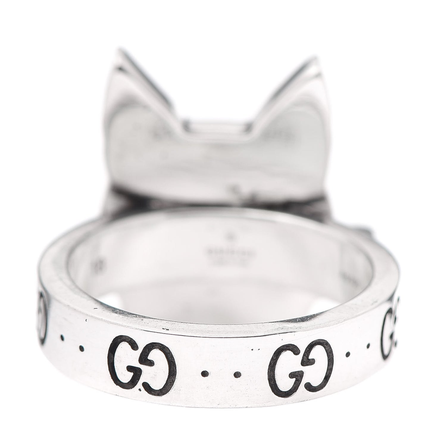 Sterling Silver Enamel Bosco Ring 58 8.25
