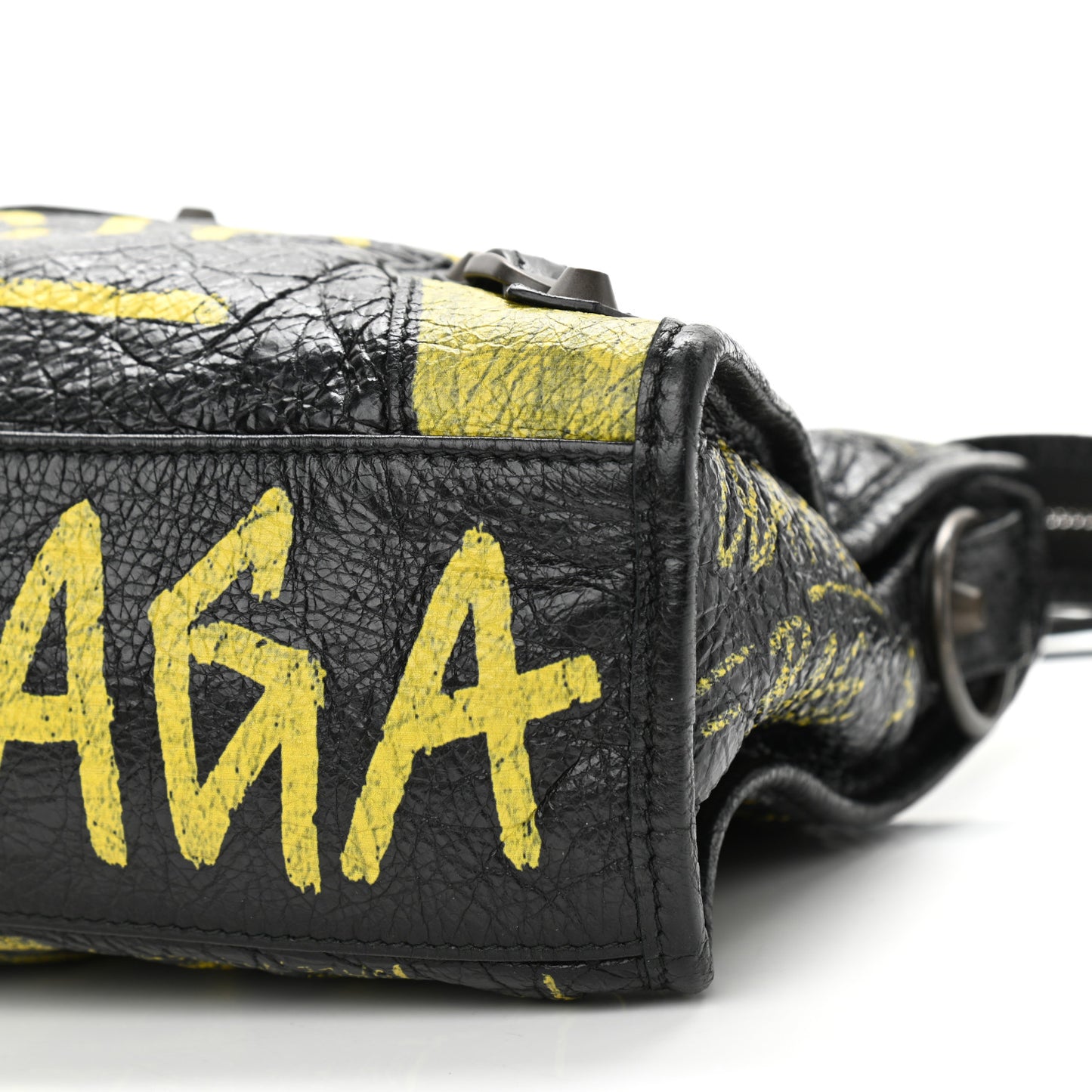 Agneau Graffiti Classic Hardware S City Black Yellow