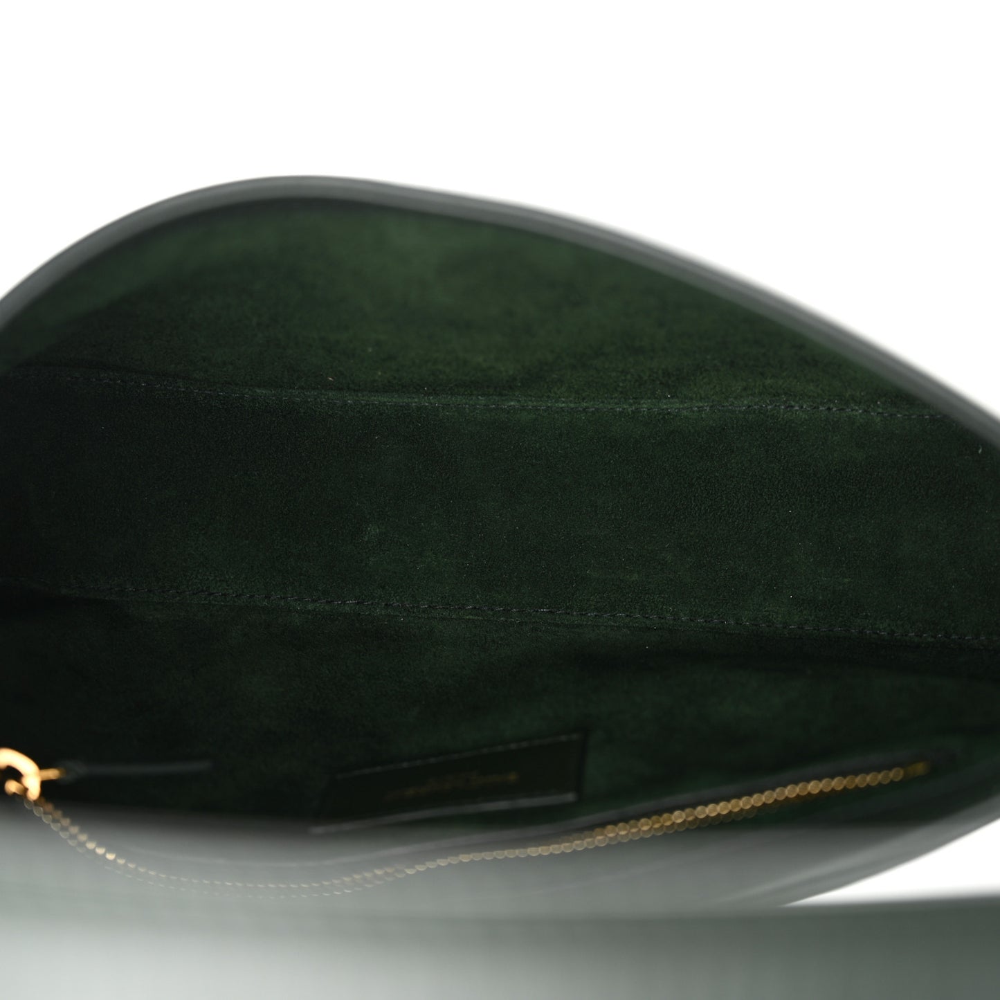 Smooth Calfskin Le 5 A 7 Hobo Vert Fonce