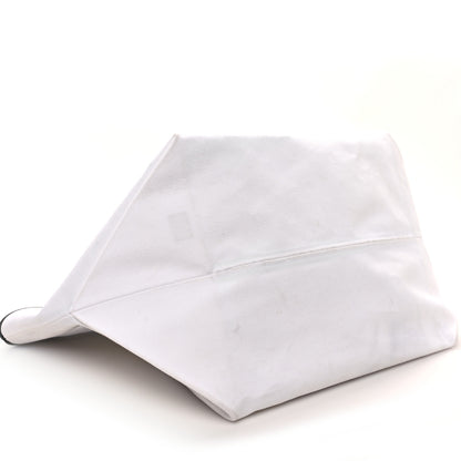 Celine Textile Medium Made In Tote White Black 9 of 11