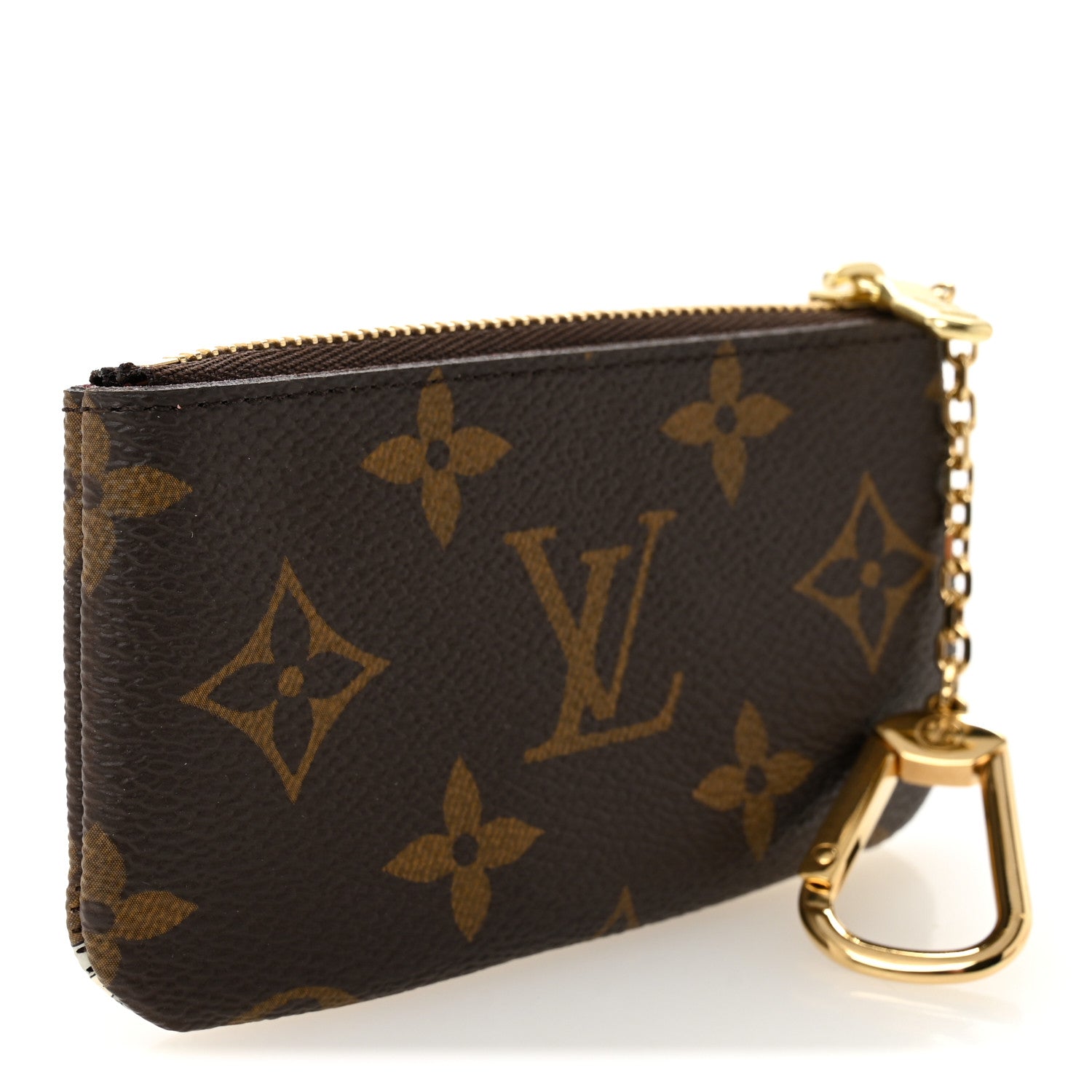 Louis Vuitton Monogram 2022 Christmas Animation Paris Key Pouch Pink 3 of 10