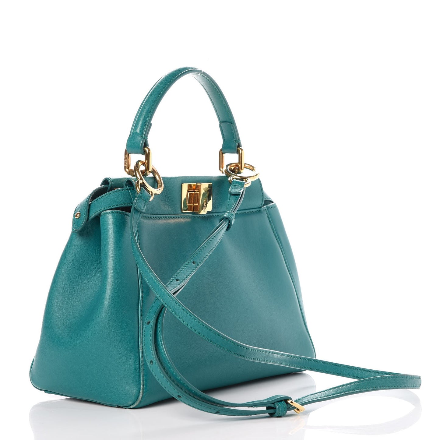 Nappa Mini Peekaboo Iconic Satchel Lago