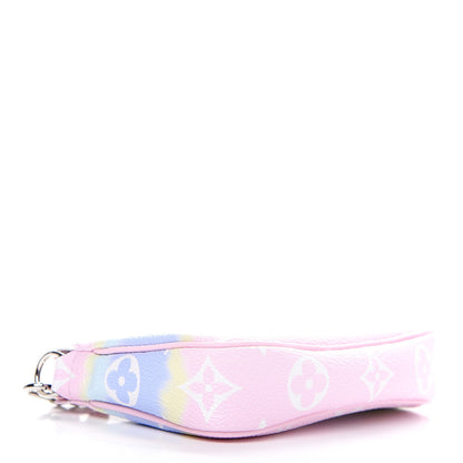 Louis Vuitton Monogram Escale Mini Pochette Accessories Pastel 3 of 9