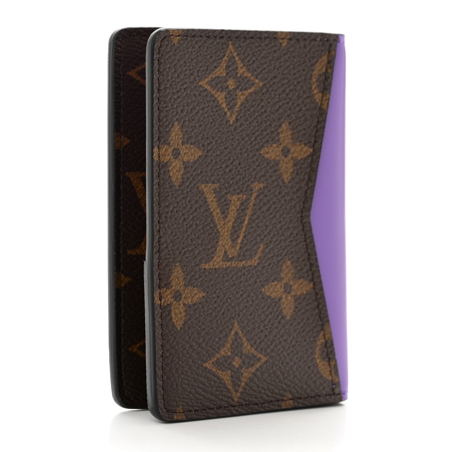 Louis Vuitton Monogram Pocket Organizer NM Purple 3 of 6