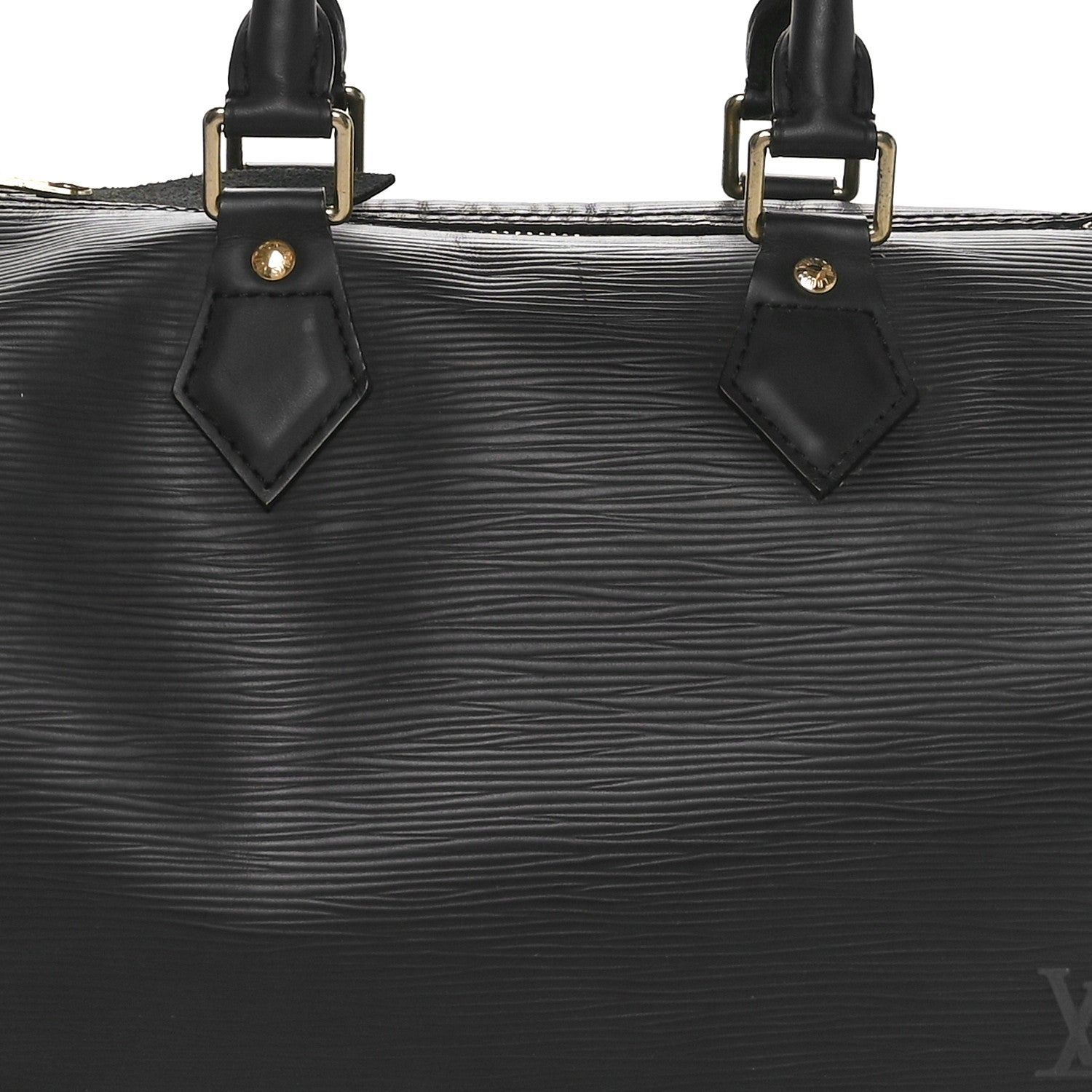 Louis Vuitton Epi Speedy 25 Black 7 of 10