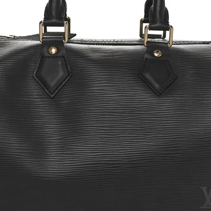 Louis Vuitton Epi Speedy 25 Black 7 of 10
