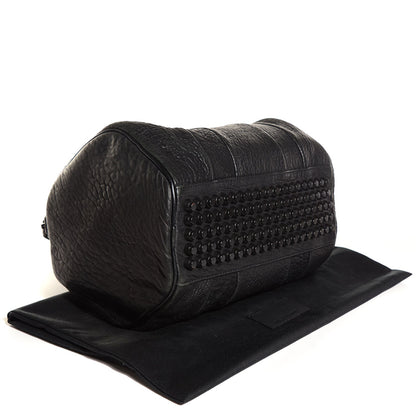 Alexander Wang Pebbled Lambskin Rocco Black Matte Black Hardware 5 of 9