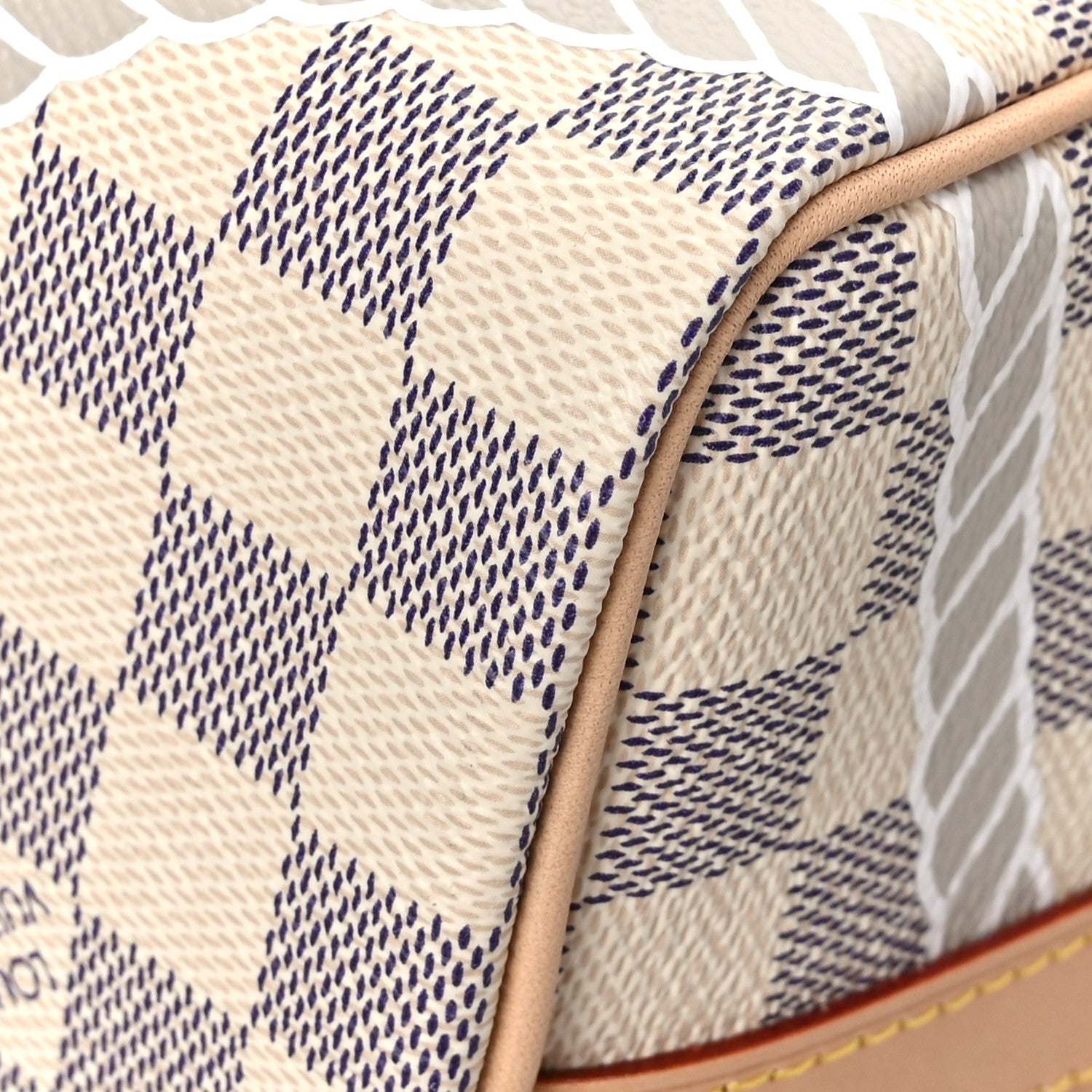 Louis Vuitton Damier Azur Nautical Speedy Bandouliere 25 10 of 11