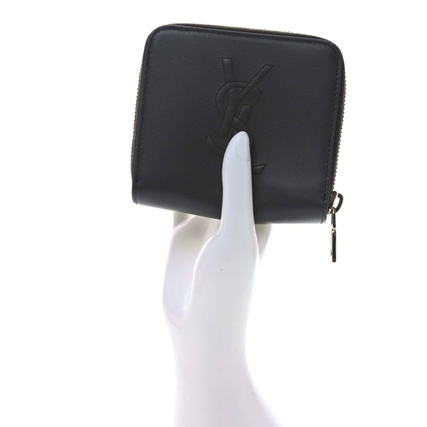 Lambskin Belle de Jour Zip Around French Wallet Earth