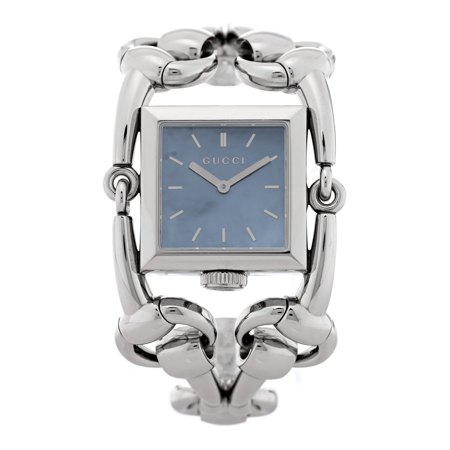Stainless Steel Blue Mother of Pearl 25mm Signoria Quartz Watch