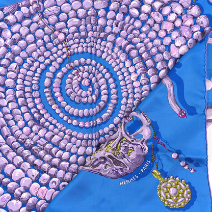 Hermes Silk Reves De Corail Scarf 90 2 of 3