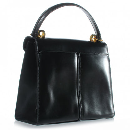 Gucci Leather G Top Handle Bag Black 3 of 6
