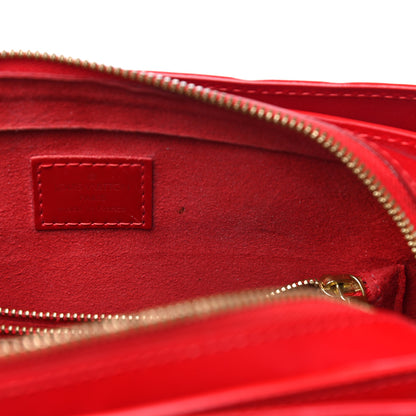 Louis Vuitton Epi Pont-Neuf Castillan Red 24 of 36