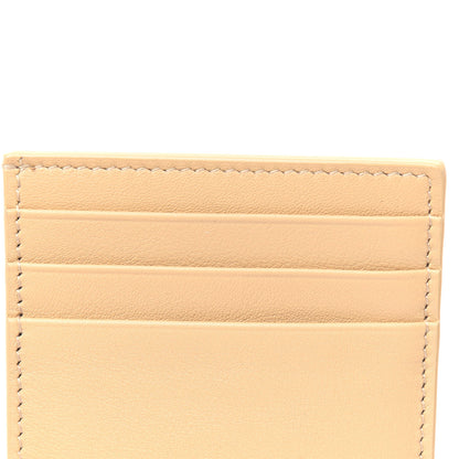 Saint Laurent Micro Raffia Monogram Uptown Chain Wallet Natural Hay Blush 12 of 13