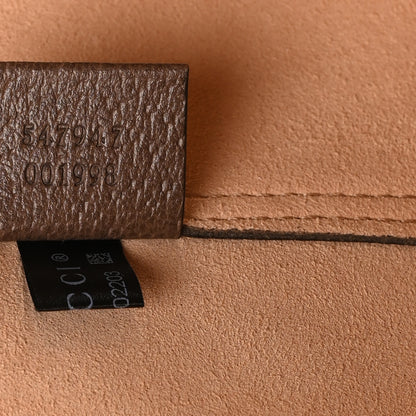 Gucci Gg Supreme Monogram Web Ophidia Tote Brown 8 of 11