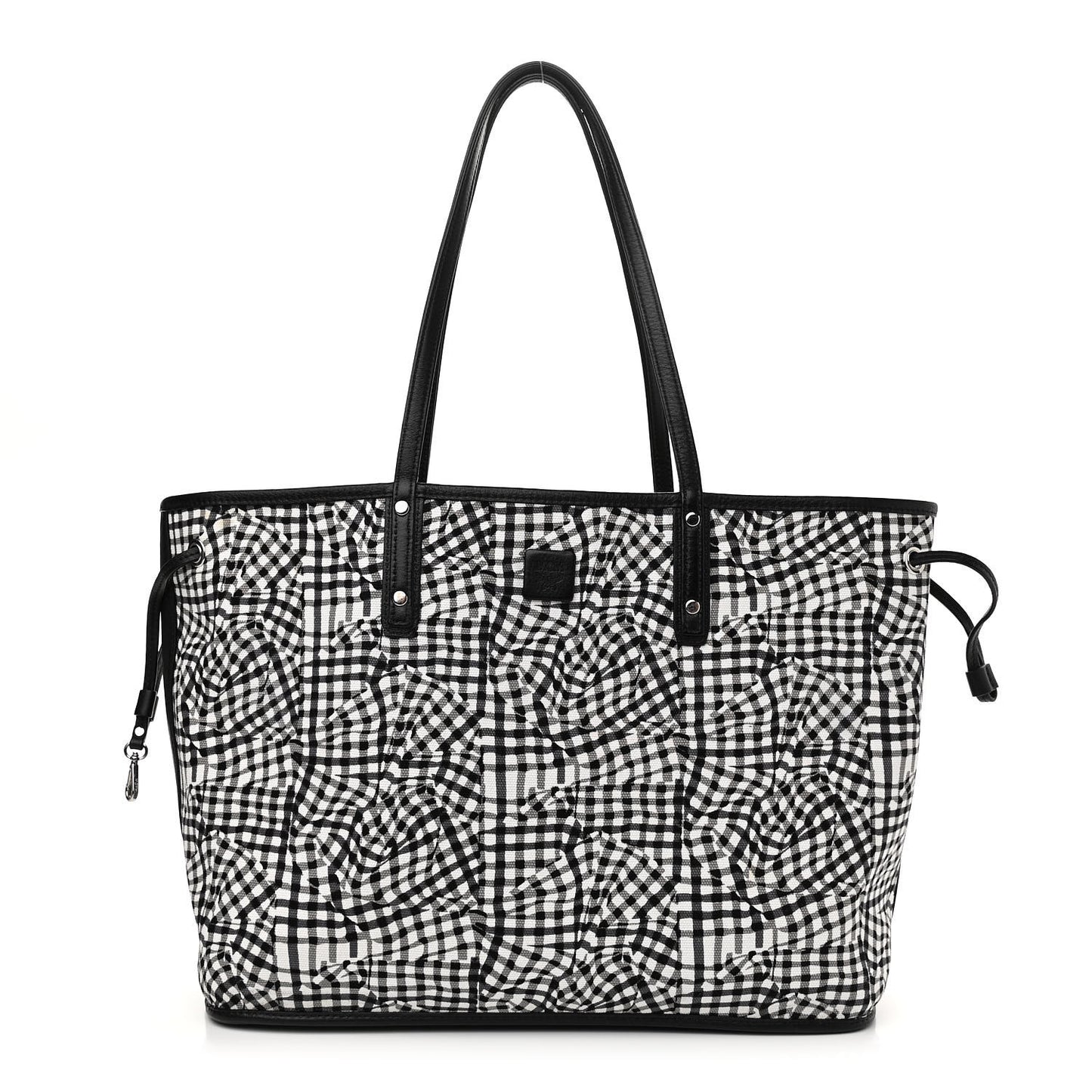 Visetos Medium Anya Zip Top Shopper Tote Black