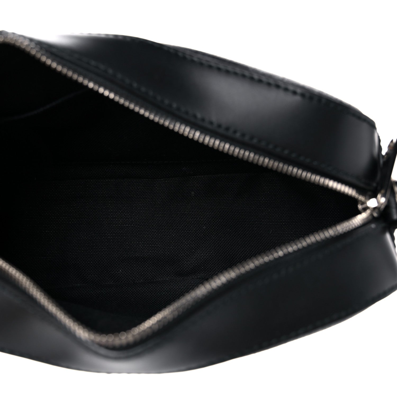 Gucci GG Supreme Monogram Web Shoulder Bag Black Grey 5 of 13