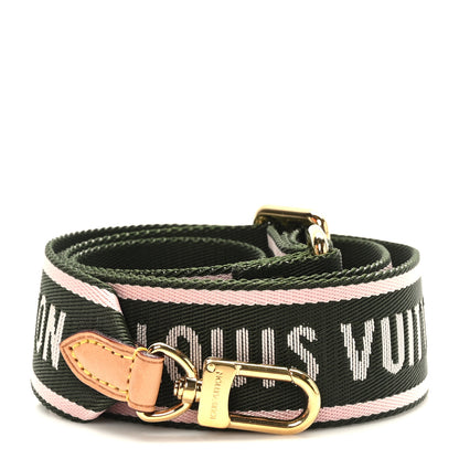 Louis Vuitton Nylon Bandouliere Shoulder Strap Kaki 1 of 4