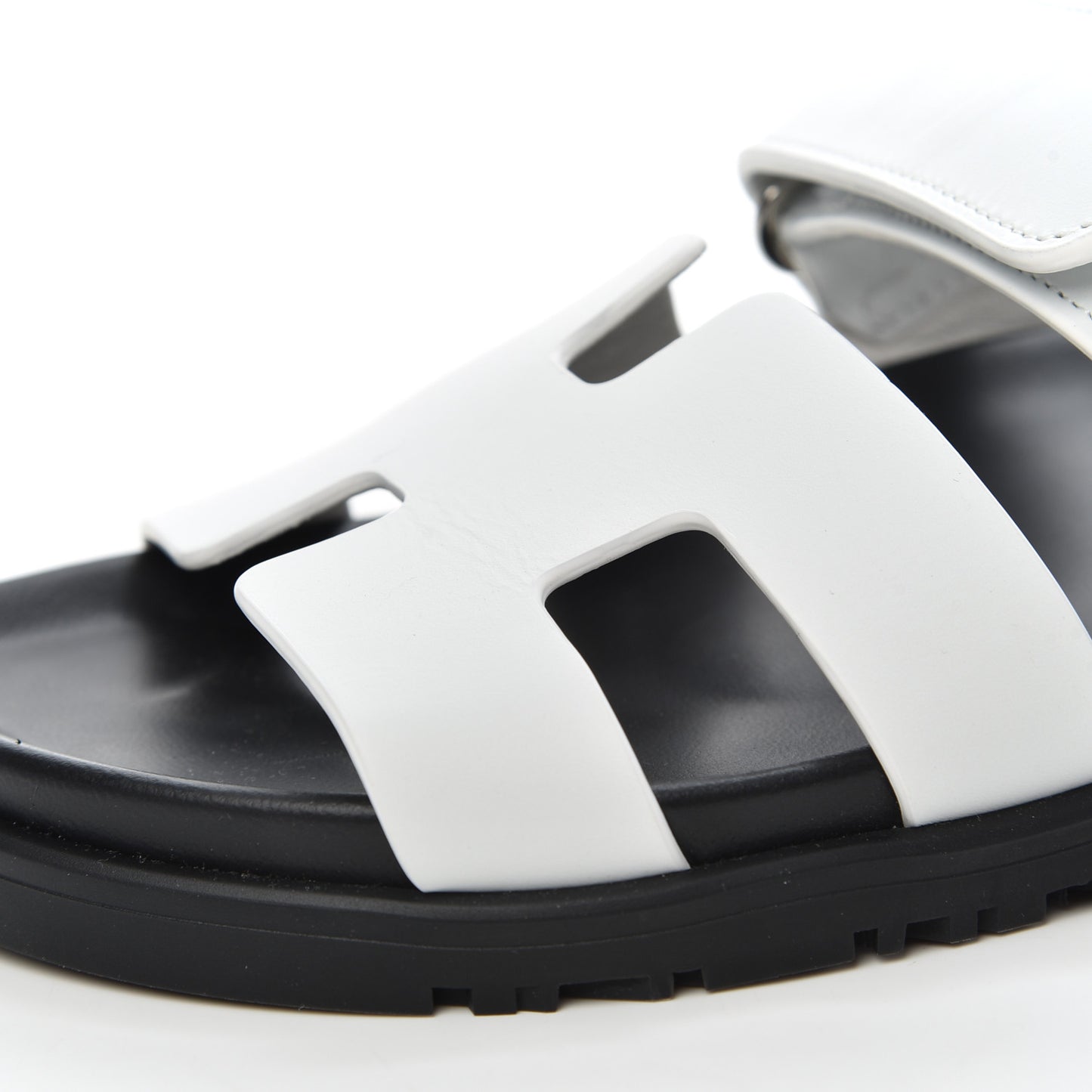 Calfskin Womens Chypre Sandals 36.5 White