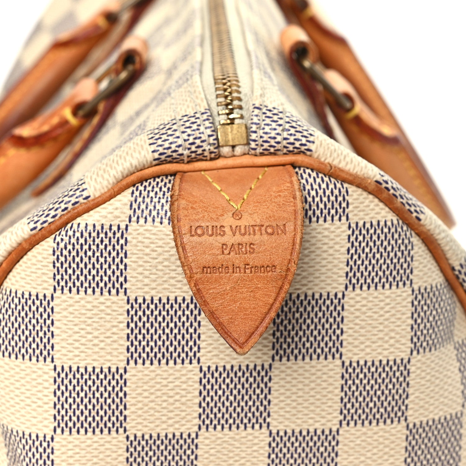 Louis Vuitton Damier Azur Speedy 30 7 of 10