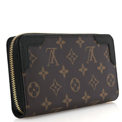 Louis Vuitton Monogram Zippy Retiro Wallet Black 3 of 11