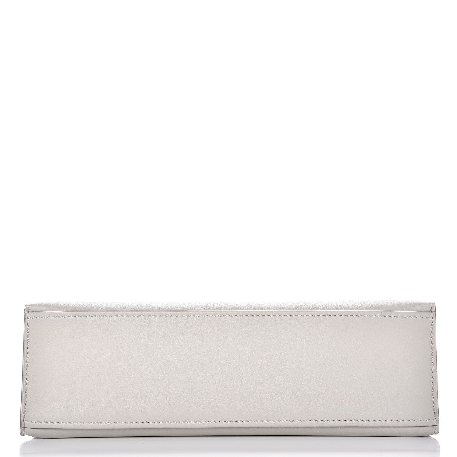 Hermes Swift Kelly Pochette Clutch Gris Perle 6 of 26