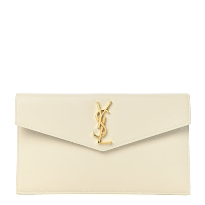 Saint Laurent Grain De Poudre Uptown Pouch Crema Soft 1 of 7