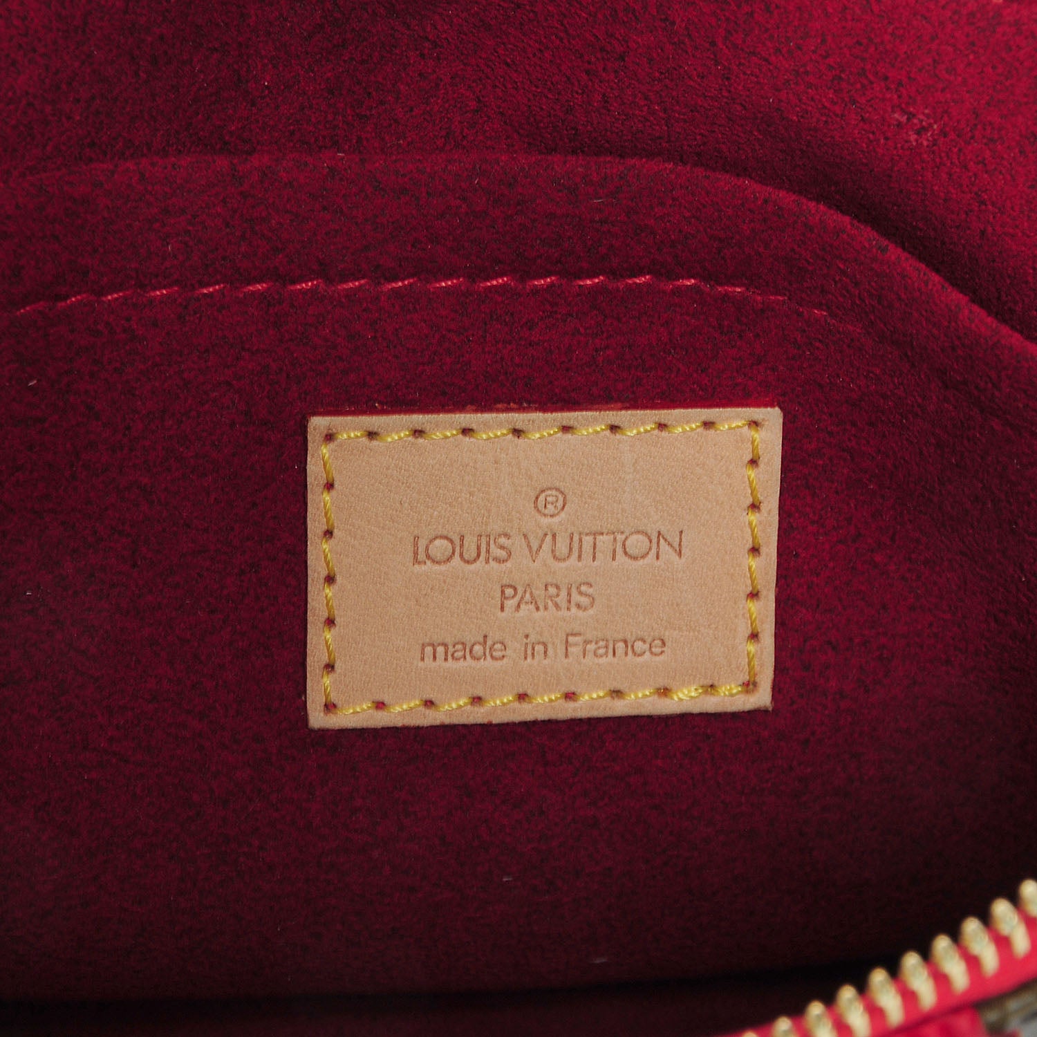 Louis Vuitton Lizard Monogram Cerises Pochette 6 of 7