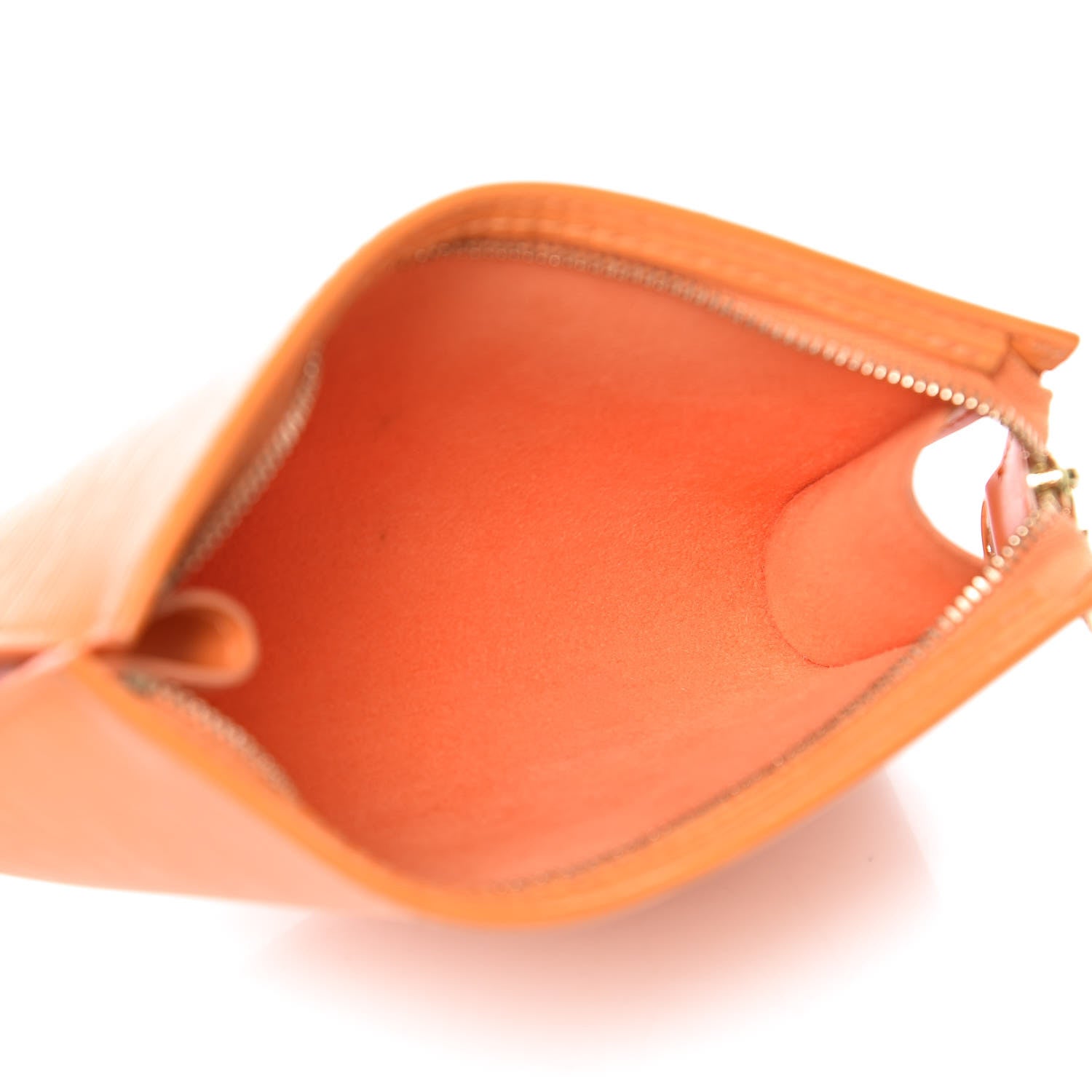 Louis Vuitton Epi Bucket Pochette Accessories Mandarin 5 of 9