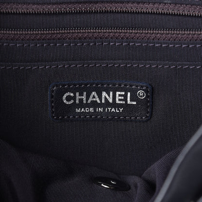 Chanel Lambskin Quilted Large Urban Spirit Backpack Navy 6 of 10