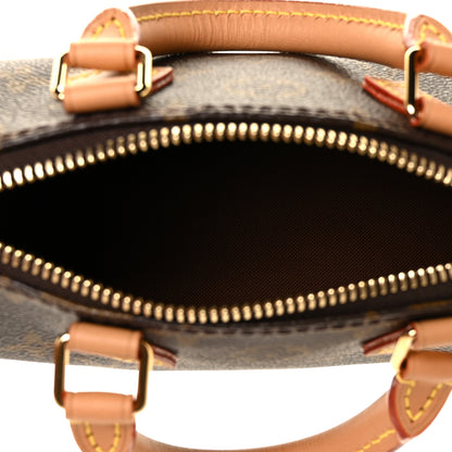 Louis Vuitton Monogram Nano Speedy Bandouliere 5 of 8