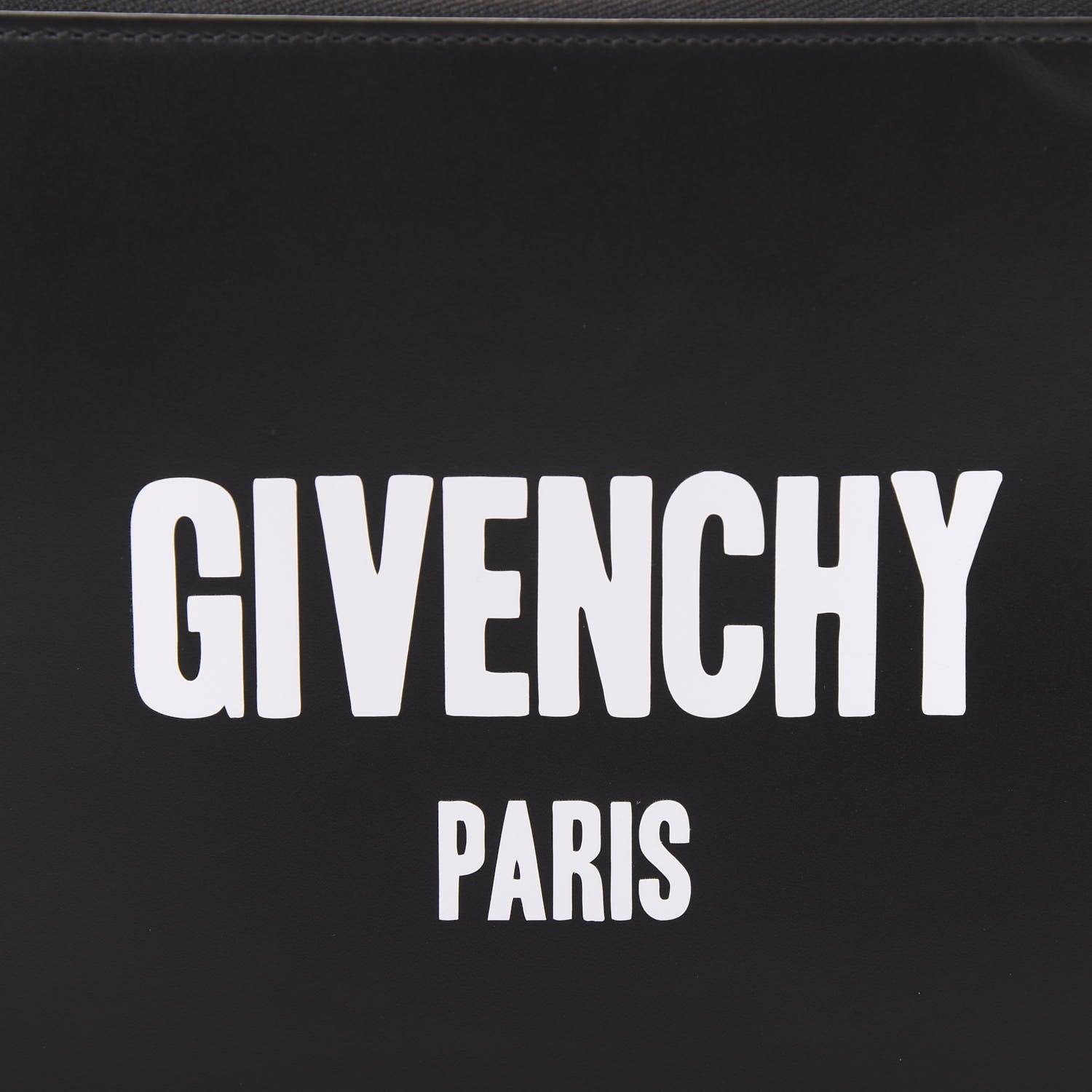 Givenchy Calfskin Medium Logo Pouch Black 9 of 10