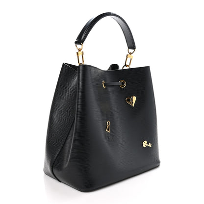 Louis Vuitton Epi Love Lock Neonoe Black 3 of 12