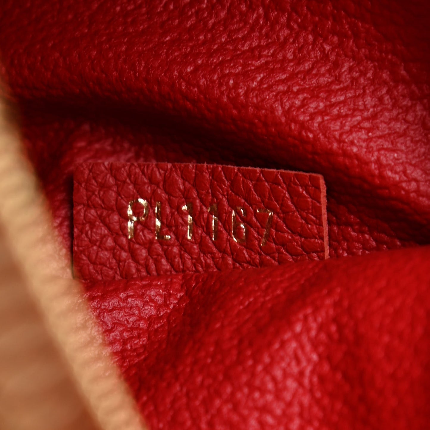 Monogram Pallas Beauty Case Cherry