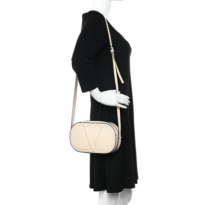 Valentino Garavani Calfskin VLogo Walk Crossbody White 2 of 12