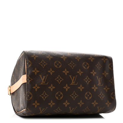 Louis Vuitton Monogram Speedy Bandouliere 25 4 of 10
